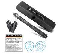 STAHLWERK torque wrench 5-25 Nm 1/4" reversible ratchet wrench