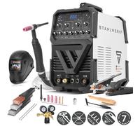 STAHLWERK Welding Machine AC/DC TIG 200 Puls ST IGBT inveter full equipment set
