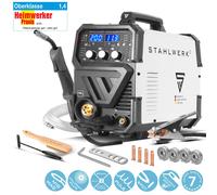 STAHLWERK welding machine MIG MAG 200 Spot Pulse Pro Full Synergic 5in1 Inverter
