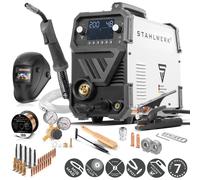 STAHLWERK welding machine MIG MAG 200 ST Digital IGBT shielding gas inverter wit