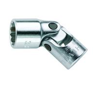 Stahlwille 01541034 402AK High Performance Steel UNIFLEX Socket, 1/4 inch Drive, 9/16 inch Size, 37.5 mm Length, Pack of 5
