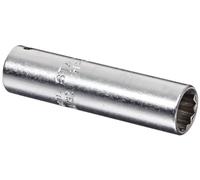 Stahlwille 01640022 40ADL High Performance Steel Socket, 1/4 inch Drive, 11/32 inch Size, 50 mm Length, Pack of 5