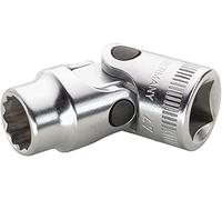 Stahlwille 02040013 47 High Performance Steel Socket, 3/8 inch Drive, 13 mm Size, 48 mm Length