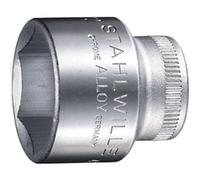 Stahlwille 02110010 456 High Performance Steel Socket, 3/8 inch Drive, 10 mm Size, 27 mm Length, Pack of 10