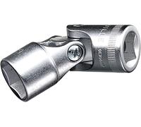 Stahlwille 03040017 53 Chrome Alloy Steel UNIFLEX Socket, 1/2 inch Drive, 17 mm Size, 70 mm Length