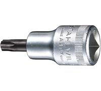 Stahlwille 03100070 54TX Chrome Alloy Steel Screwdriver Socket, 1/2 inch Drive, T70 Size, 60 mm Length