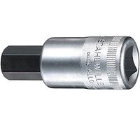 Stahlwille 03450034 54A Chrome Alloy Steel INHEX Socket, 1/2 inch Drive, 9/16 inch Size, 60 mm Length, Pack of 5