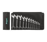 Stahlwille 96400314 10/10A Double Open Ended Spanner, in Roll-Up Wallet, 10/9 Size