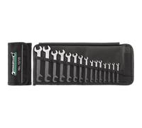 Stahlwille 96400651 12/15 Double-Ended Open Ring Spanner Set 15-pi...