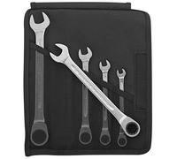 Stahlwille 17F/5 Ratcheting Combination Spanner Set 5-piece 8 - 19 mm