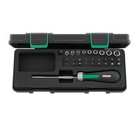 Stahlwille 29 Piece Heavy Duty Ratcheting Screwdriver Bit Holder Set 96182203