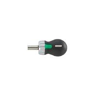 Stahlwille STW18120002 1/4-Inch Hex Stubby Ratchet Bit Holder - Silver