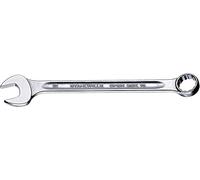 Stahlwille 40083434 13 Combination Spanner, Open-Box, Chrome Alloy Steel, Chrome Plated, 34 mm Size