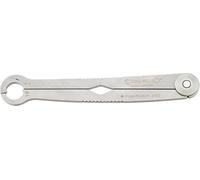Stahlwille 41101919 FastRatch 240 Ratchet Wrench, 19 mm Opening, 238.5 mm Length
