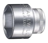 Stahlwille 02110008 456 High Performance Steel Socket, 3/8 inch Drive, 8 mm Size, 25 mm Length, Pack of 10