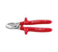 Stahlwille 66307220 6630 VDE Cable Shear with Dip-Coated Insulation Handle, Chrome Plated Head, 220mm Length