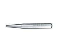 Stahlwille 70050005 105 Chrome Vanadium Centre Punch, Lacquered Silver, 120mm Length, 10mm Handle, Pack of 10