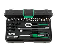 Stahlwille 96011138 40/24/6 Socket Set 1/4 Inch, 30 Pieces