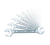 Stahlwille 96400314 10/10A Double Open Ended Spanner, in Roll-Up Wallet, 10/9 Size