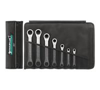 Stahlwille 96411302 25/4 Double-Ended Ratcheting Box Wrench Set 4-...