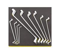 Stahlwille 96830166 TCS 20/10 Double Ended Ring Spanner Set, 6x7mm-30x32mm, Pieces 10
