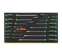Stahlwille 96831179 TCS 4620/4660VDE Screwdriver Set, 18 Pieces