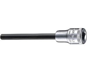 Stahlwille STW204904 3/8-Inch Drive 4 mm Extra Long In-Hex Socket - Silver