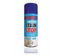 Stain Blocker Spray Paint White 400ml, Damp Proof Paint Stain Stop, Seals in One Coat for Brick, Concrete, Cement and Plaster Walls, Damp Seal