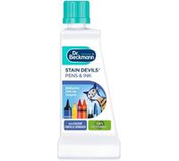 Stain Devils Pens and Ink 50ml - Laundry Pens and Ink Stain Remover for Fabric - Removes Ballpoint, Felt Tip, Crayon, Markers, Watercolour Stains on White and Colourful Cloths