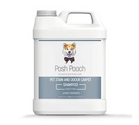 Stain & Odour Carpet Shampoo Posh Pooch® All Surface 3 in 1 Cleaner Odour Neutraliser & Prevents Re-Soiling For Dogs Cats Pets, Eliminates Dirt, Urine, Faeces & Vomit Stains Remover Enzyme Free