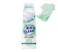 Stain Remover Clothing - Concentrated Stain Gel, 200 ml Laundry Detergent with Brush | Cleaner for Home Wash Collar Fabric Carpet Pet Bed Upholstery Textile Care Liquid
