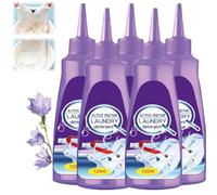 Stain Remover for Clothes, 120ml White Shirt Garment Stubborn Stain Cleaner Oil Remover, Active Enzyme Laundry Stain Remover, High Efficiency Cleansing Factor, Multi Clothing Stains Remover (5)