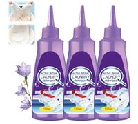 Stain Remover for Clothes, 120ml White Shirt Garment Stubborn Stain Cleaner Oil Remover, Active Enzyme Laundry Stain Remover, High Efficiency Cleansing Factor, Multi Clothing Stains Remover (3)