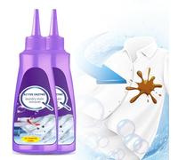 Stain Remover for Clothes, 2025 New Laundry Cleanser, Active Enzyme Clothing Stain Remover Collar Stain Removal Spray (2, Pink)