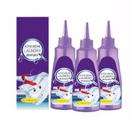 Stain Remover for Clothes, Active Enzyme Laundry Stain Remove, White Shirt Garment Stubborn Stains Cleaner Oil Remover, Fast Laundry Stain Remover, Remove Dirt and Blood Stains from Clothes (3 Pcs)