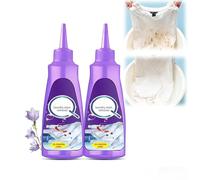 Stain Remover for Clothes, Laundry Cleaning White Shirt Garment Stubborn Stain Cleaner Oil Remover 120ml, Active Enzyme Laundry Clothing Stain Remover Collar Stain Removal Spray (2 Pcs)