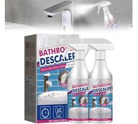 Stain Remover for Stubborn Stains, 2025 Multifunctional Shower Cubicle Cleaner, Limescale Remover Shower Strong, Bathroom Cleaner Extra Strong Cleaning Agent for Glass Sewer Toilets (2)