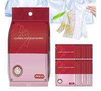 Stain Remover Wet Wipes, 2025 New Individually Wrapped Clothes Stain Remover Wipes, Portable Emergency Stain Removal Wet, Individual Wrapped for Clothes, Bed and Shoes (1 Pack)