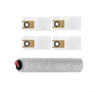 Stain Removing Roller for Mop for Eufy S1 Pro Hard Floors Stain | Made of high-density microfiber, removes stubborn stains, leaves no watermarks, eco-friendly non-woven fabric bags