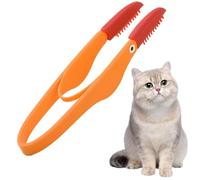 Stain Resistant Dog Comb - Dog Stain-Resistant Comb with Silicone Head with Non-Slip Handle, Multi-purpose Kaani Petin, Durable