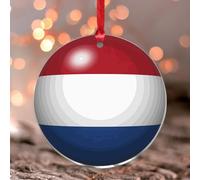 Stained Acrylic Window Hanging Netherlands Window Pendant Flag Sports Bar Party Events Souvenir World State Map Flag Panels for Wall Garden Car And Party Decoration Transparent Keepsake