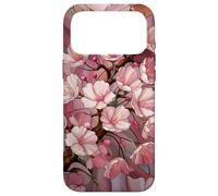 Stained Glass Aesthetic Cherry Blossoms Flower Case for iPhone 17 Pro Max