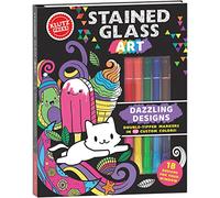 Stained Glass Art: Dazzling Designs (Klutz Activity Book)