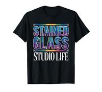 Stained Glass Artist Studio Life Identity Hobby Art Copper T-Shirt