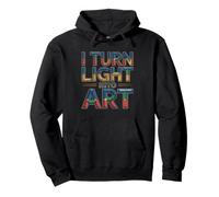 Stained Glass Artist Turns Sunlight Into Art Studio Identity Pullover Hoodie