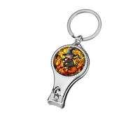 Stained Glass Cat Wizard Hat Nail Clippers Toenail Clipper Cutters Professional Nail Trimmer Nail Cuticle Cutter for Women Men