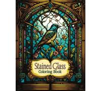 Stained Glass: Coloring Book