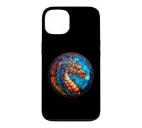 Stained Glass Dragon Case for iPhone 13