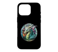Stained Glass Dragon Case for iPhone 16 Pro
