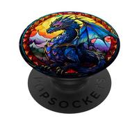 Stained Glass Dragon PopSockets Swappable PopGrip